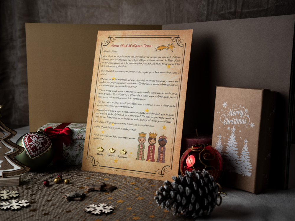 Carta de los Reyes Magos